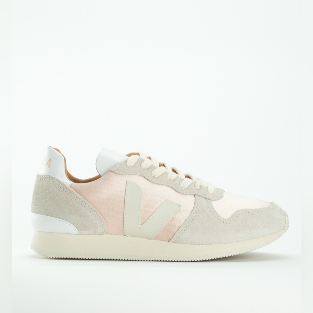 Veja pink cream sneakers size 10